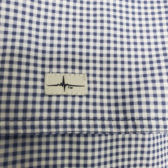 Habit's Women's Long‎ Sleeve Collared White Blue Outdoor Shirt Lightweight 2XL - Picture 11 of 11